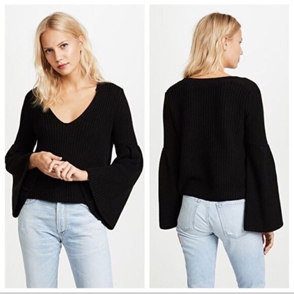 Free People Damsel Pullover Ribbed Sweater - Picture 1 of 5